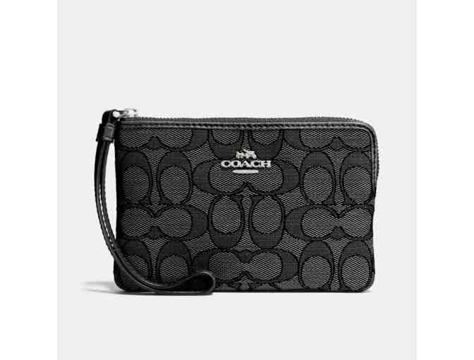 Coach Corner Zip Wristlet - Photo 1