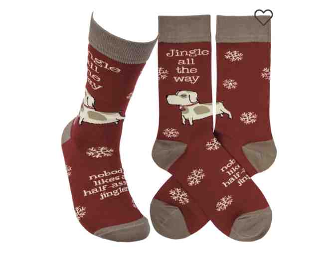 Jingle All the Way - Dogs - Ankle Socks - Photo 1