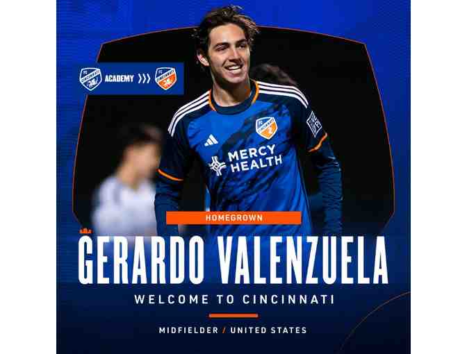 Autographed FC Cincinnati Soccer Ball