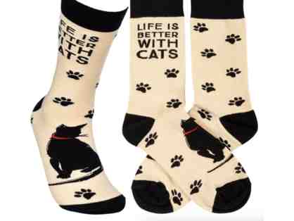 Life Is Better With Cats Socks