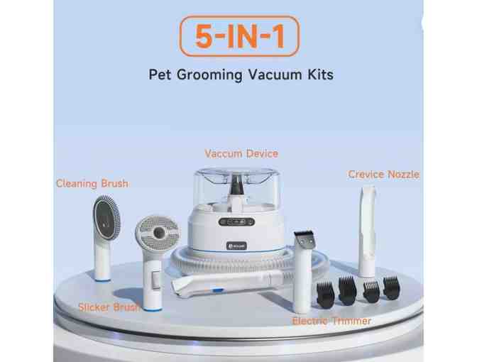 ELS Pet 5 in 1 Vacuum Grooming Kit