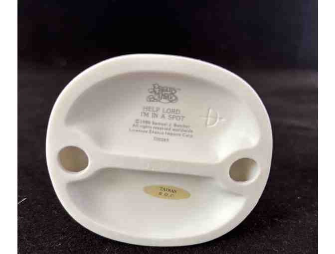 Precious Moments Figurine,"Lord Help Me I'm in a Spot" - Photo 2
