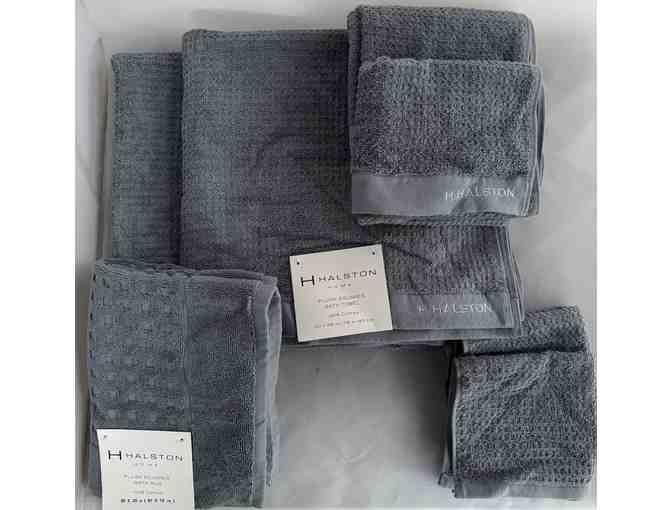 Halston Home Plush Bath Set and Bath Rug - Photo 1