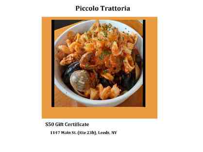 $50 Gift Certificate to Piccolo Trattoria