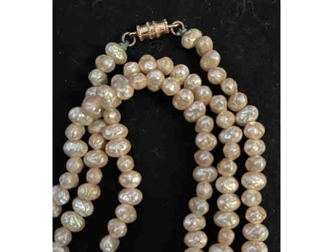 Long Seed Pearl Necklace