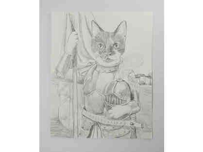 Original Pencil Study by Carol Lew