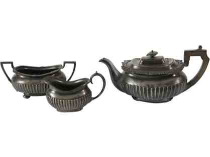 Three Piece Antique Tea Service