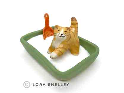 Kitty Litter Salt Cellar Set