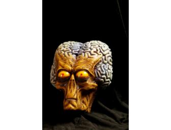 Hand-Painted Alien Mask
