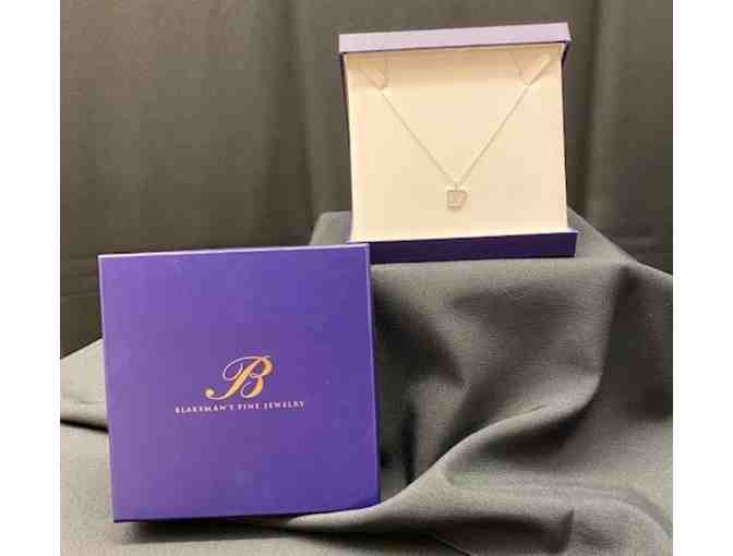 Blakeman's Jewelers State of Arkansas Diamond Pave Necklace