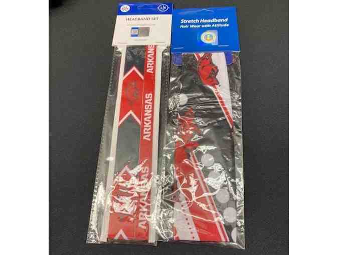 Arkansas Razorbacks Bag and Headband Set