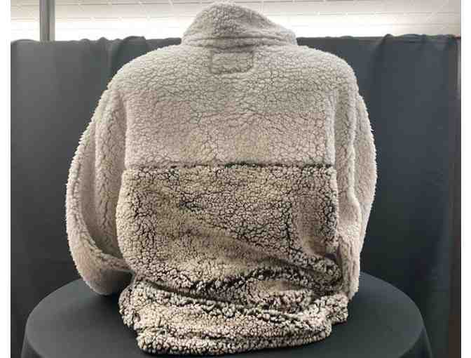 Arkansas Razorbacks Color Block Quarter Zip Sherpa