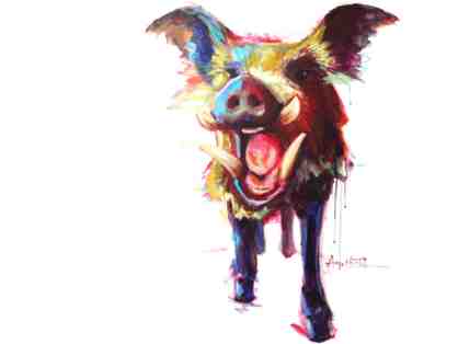Artwork by Amy Eichler "Roxie"
