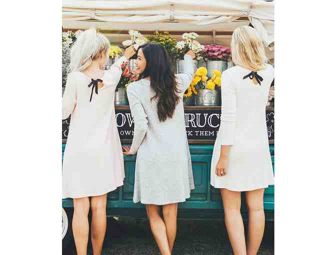 Lauren James Blair Swing Dress - Ivory/Medium