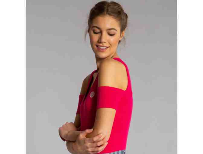 Lauren James Pink Ribbed Bodysuit/Small