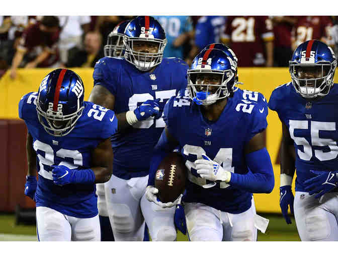 NY Giants Autographed Football - James Bradberry