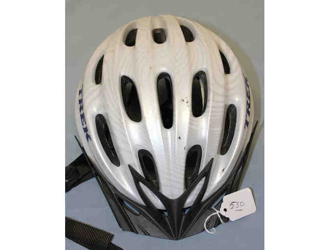 Trek Vapor Bike Helmet - White/Silver