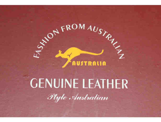 Australia Leather Belt with Buckle