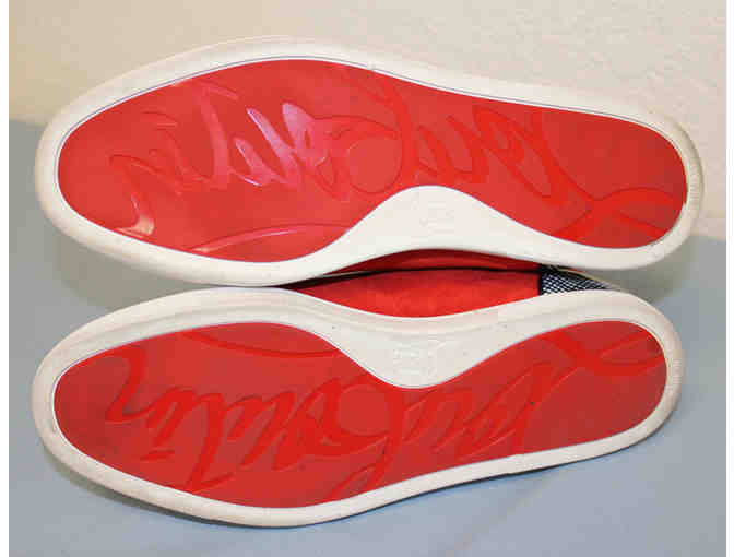 Men's Christian Louboutin Gondolier Flat Sneakers - Red