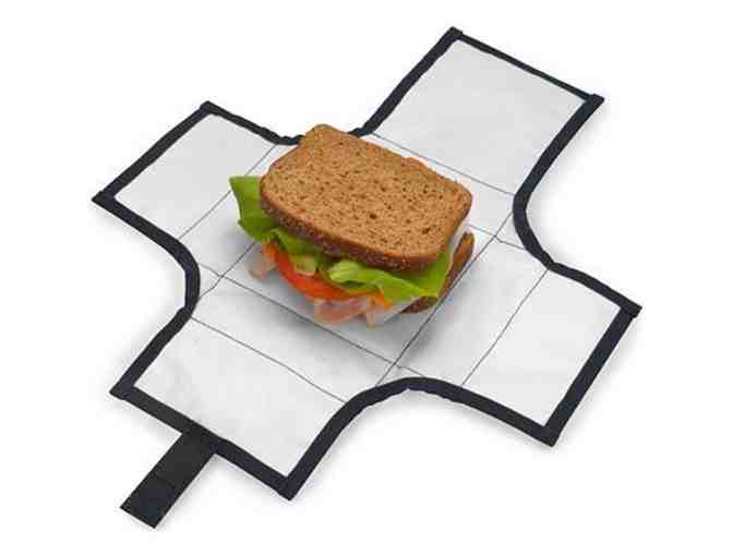 Pack-It Boxy Blue Freezable Foldable Sandwich Cooler