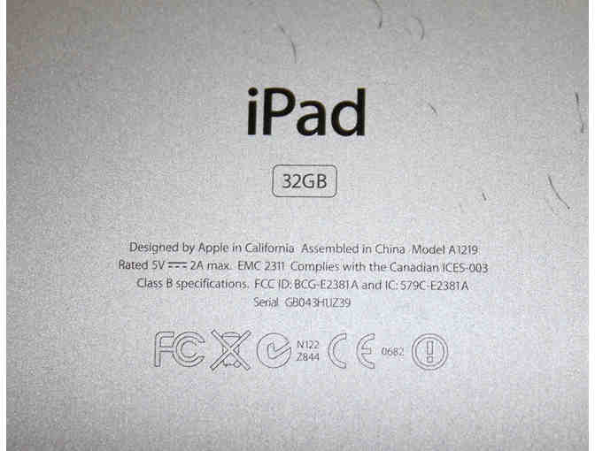 Apple ipad 1st Generation-Wi-Fi (32gb)