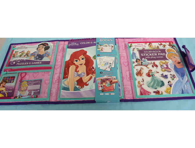 Disney Princess Story & Activity Tri-Fold Case - NEW