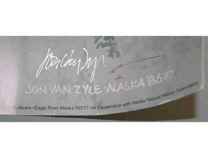 Signed Jon Van Zyle Print - Condition Issues