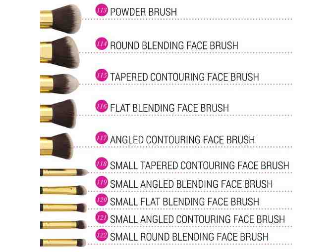 BH Cosmetics Sculpt and Blend 10-pc Brush Set - NEW