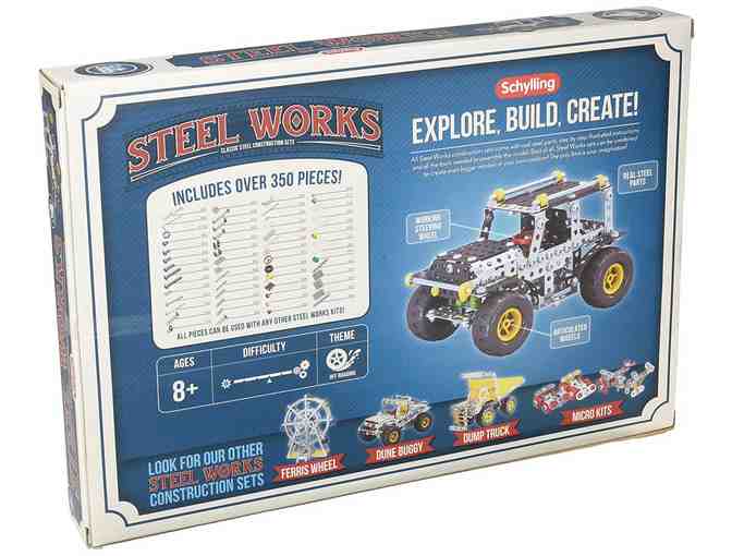 Steel Works Metal 4 x 4 Vehicle Construction Set