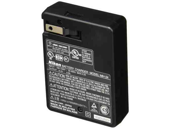 Nikon MH-24 Quick Charger for EN-EL14 Li-ion Battery