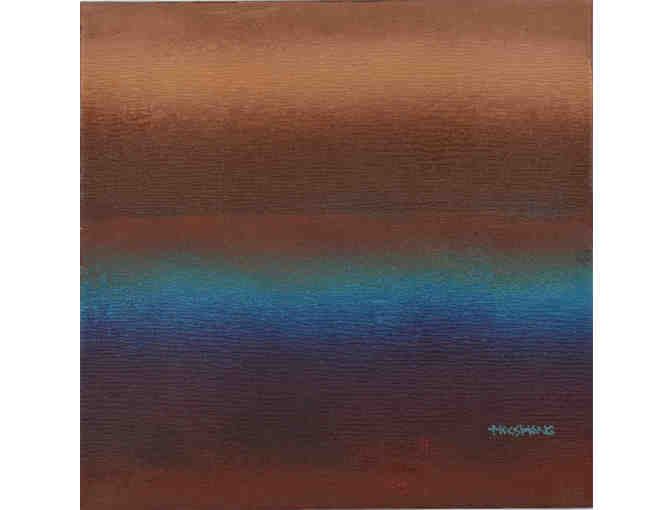 Sunset on the Cliffs (Diptych) (Hooshang Khorasani)