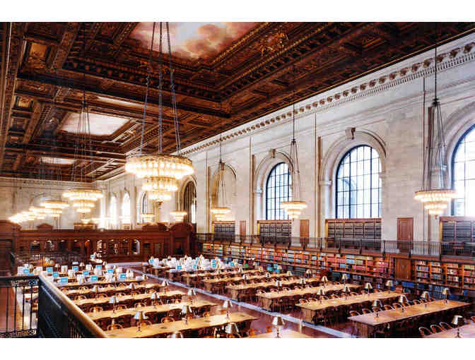 1 Hour Behind-the-Scenes Tour of the New York Public Library - LIVE AUCTION