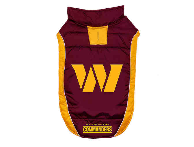 Washington Commanders Puffer Pet Vest - Medium