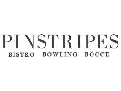 $150 Gift Certificate to Pinstripes