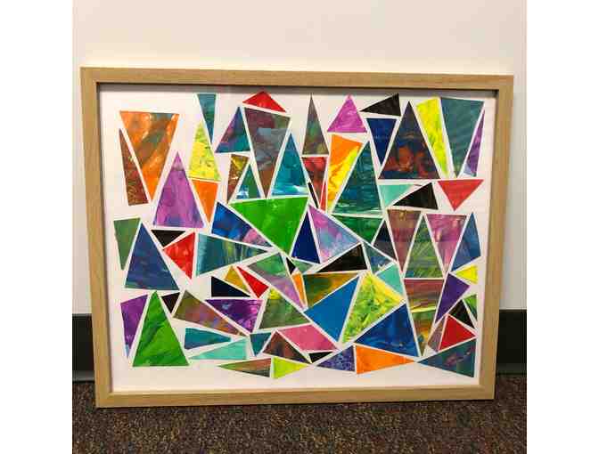 Room 4 Class Gift - Painted Rendering 'Our Village'