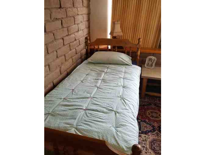 Quilt made from Divine Mother's Flannel Nightgown