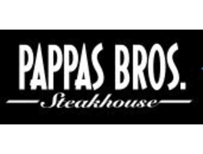 RAFFLE - $250 Pappas Bros. Steakhouse E-Gift Card