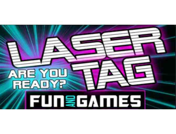 Four Games of Lazer Tag at Fun and Games