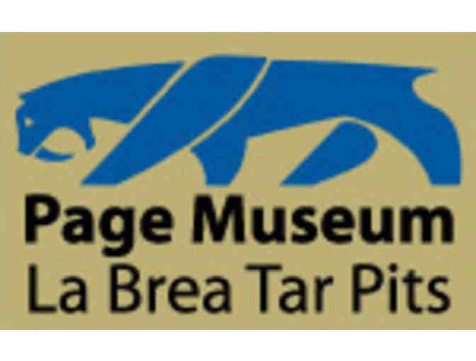 La Brea Tar Pits Museum OR the Natural History Museum of LA County - Four (4) Passes