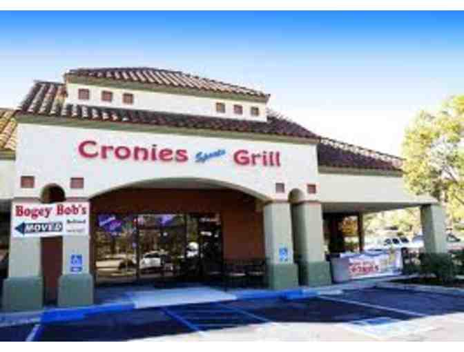 Cronies $25 Gift Card + Schooner + Cronies 2014 Super Bowl Shirt (2 of 2)