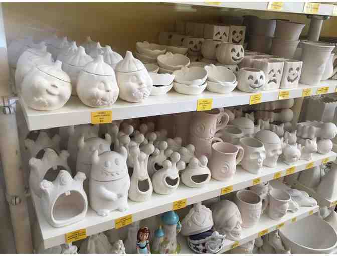 Pottery Painting Play Date for Two Painters!