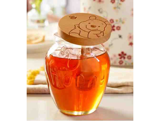 Winnie the Pooh Glass Honey Jar