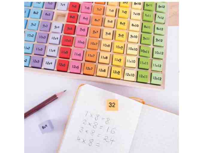 Bigjigs Toys Times Table Tray
