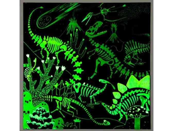 Glow-in-the-Dark Dinosaur Fossil Puzzle