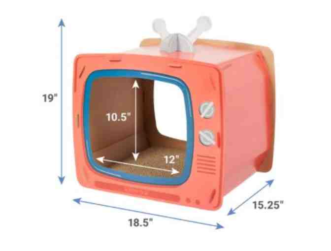 Frisco TV Set Cardboard Cat House