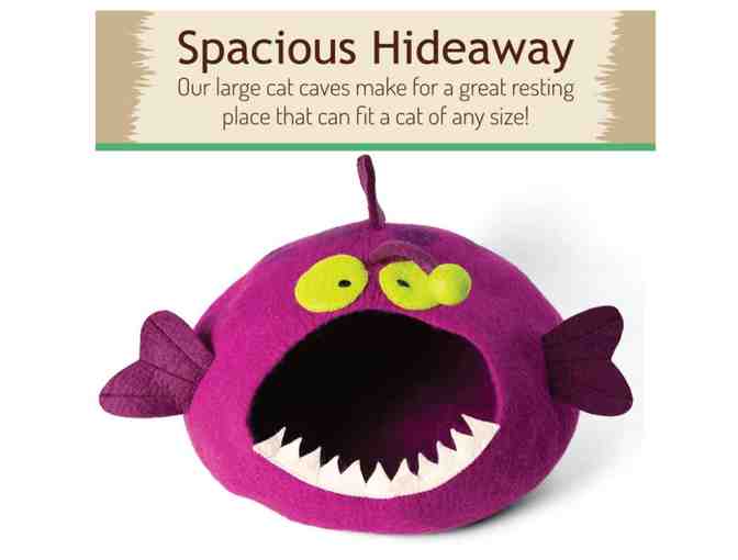 TwinCritters Angler Fish Handmade Cat Bed