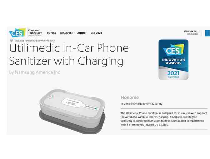 Utilimedic UV Light Sanitizer for Cell Phone