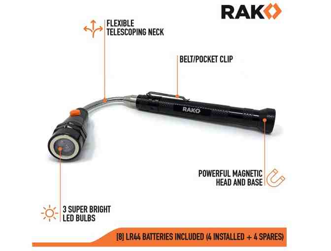 RAK LED Magnetic Pickup Tool