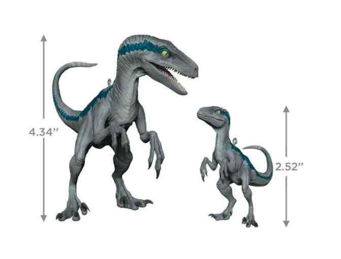Jurassic World Dominion Ornaments, Set of 2