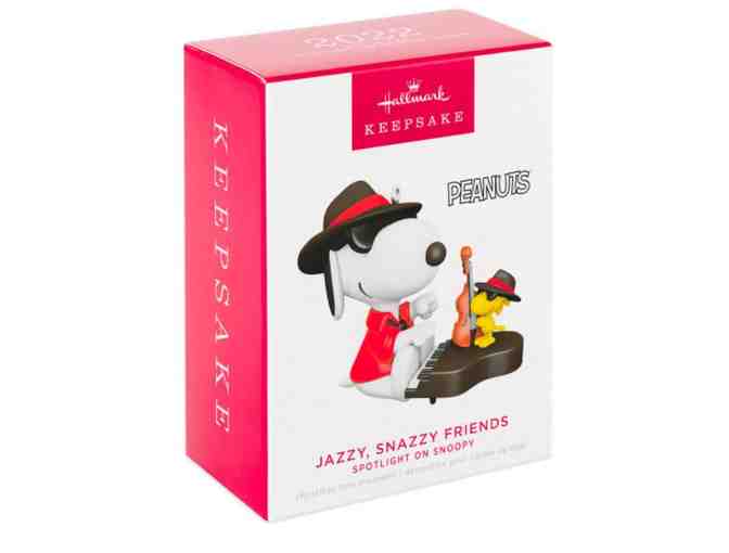 Snoopy Jazzy, Snazzy Friends Hallmark Ornament